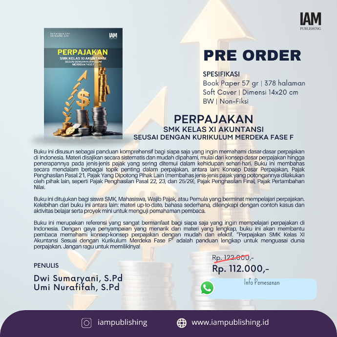 PERPAJAKAN SMK KELAS XI AKUNTANSI SEUSAI DENGAN KURIKULUM MERDEKA FASE F